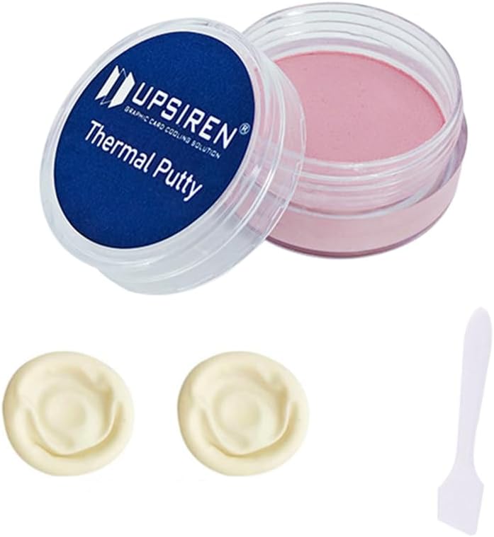 UPSIREN UTP-6 12.8w/mk Thermal Putty for VGA GPU IC Processor Rapid Cooling Thermal Pad Replacement Heat Blocking Putty High Performance (20g) - Image 1